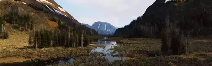 Landscape Mountain Pass