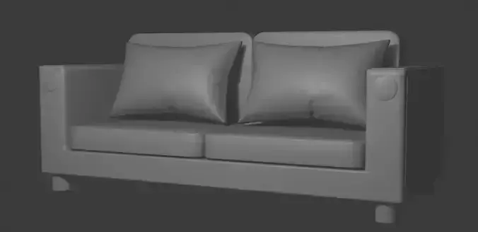 Modern Sofa 3D Model