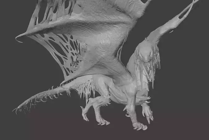 Vaal Hazak - Monster Hunter World 3D print model