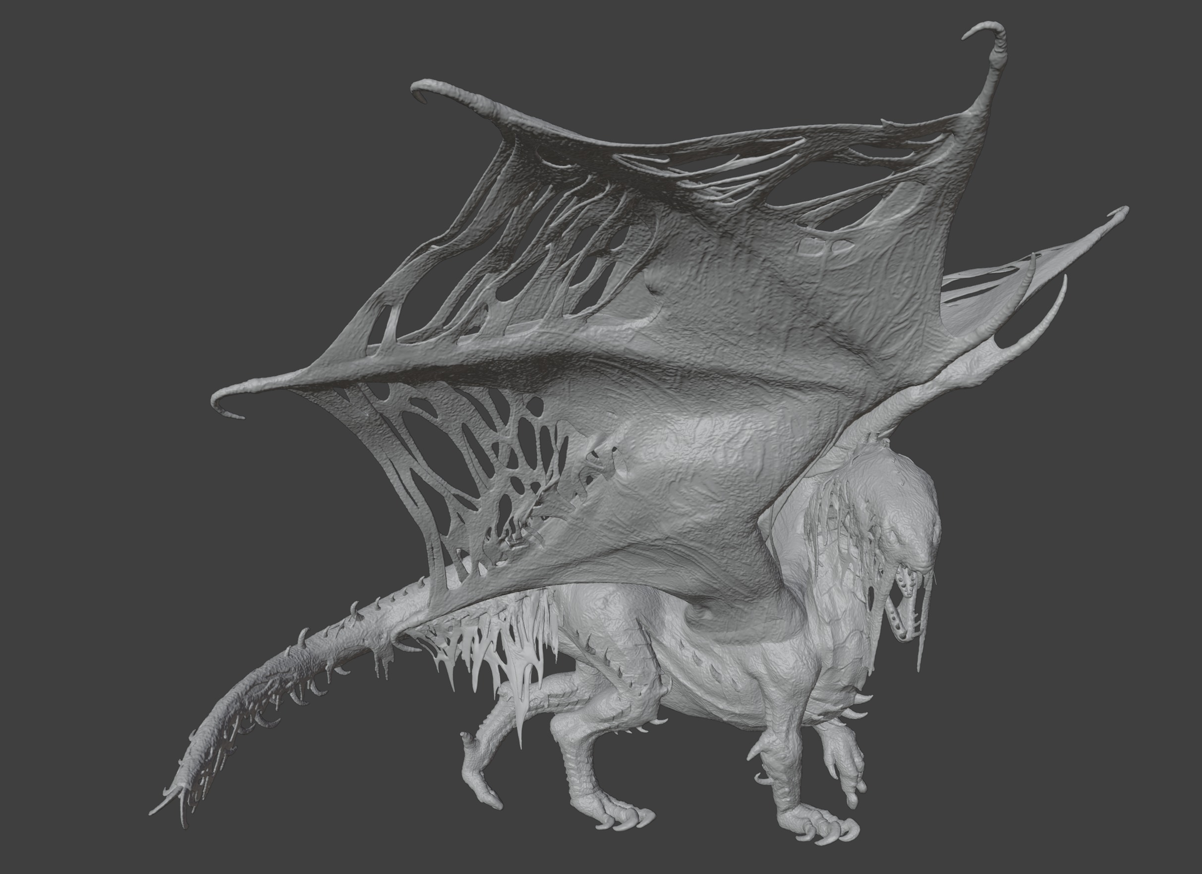 Vaal Hazak - Monster Hunter World 3D print model_3