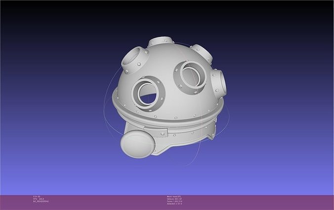Ultrakill Gutterman Helmet 3D print model