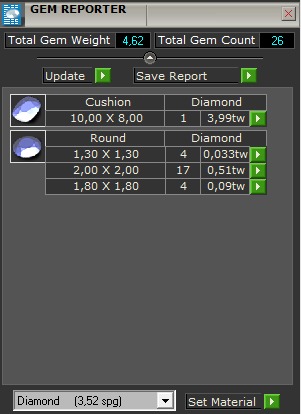 Cushion cut engagement Ring 3D print model_3