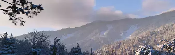 Landscape Alpine Snow