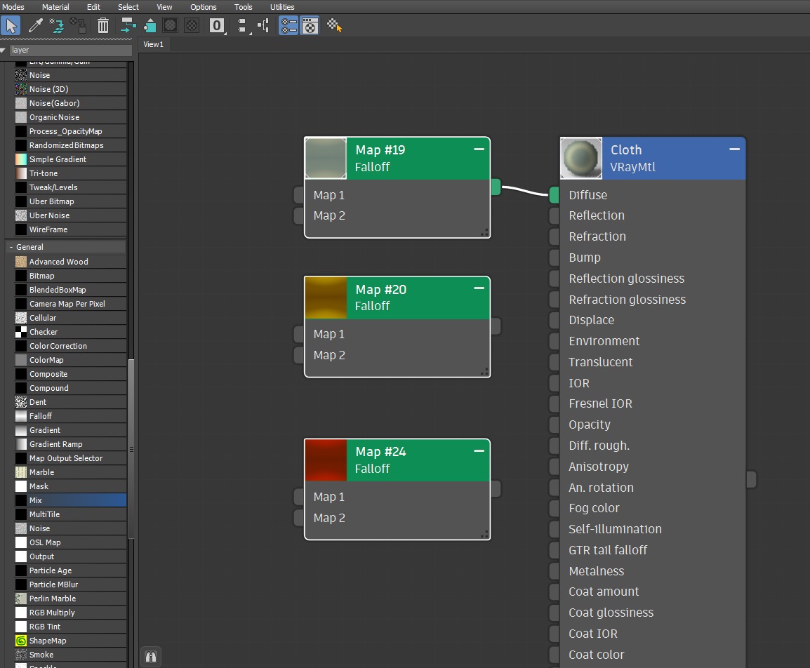 Butterfly Abaya Walk Cycle 3D model_17