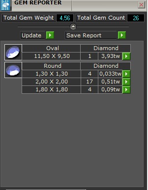 Oval cut engagement ring 3D print model_3