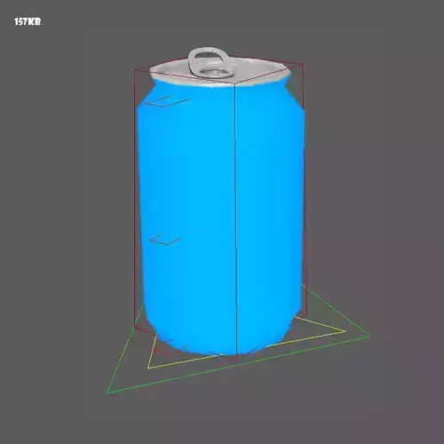 Soft Drink Can RIG for Maya and Game Engine