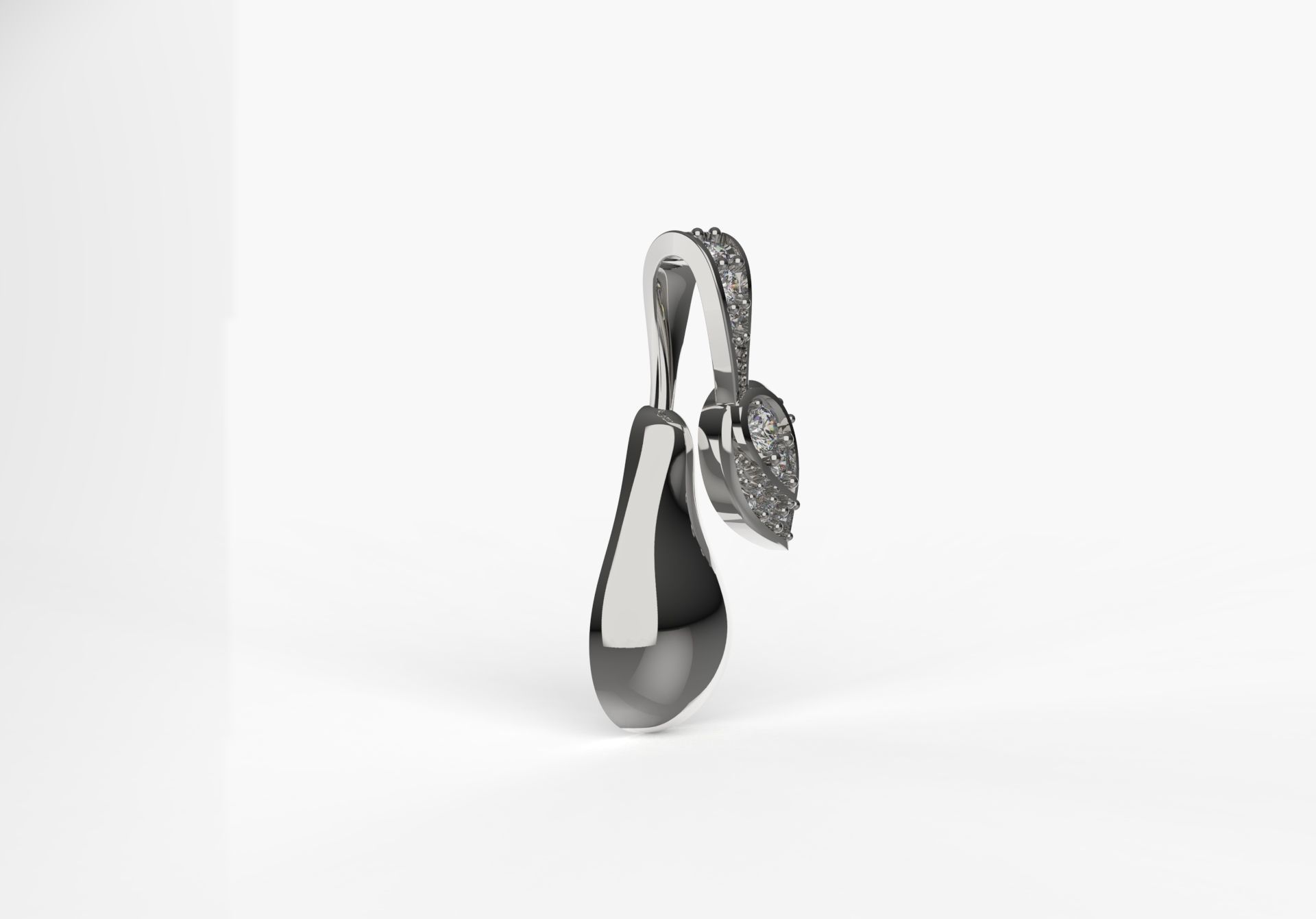 pear jewellery pendant jp0166 3D print model_10