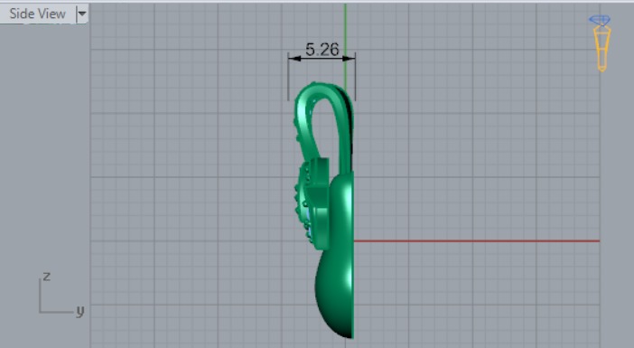 pear jewellery pendant jp0166 3D print model_8