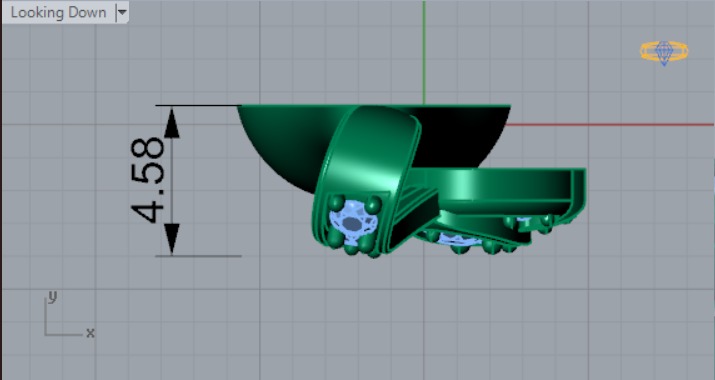 pear jewellery pendant jp0166 3D print model_6