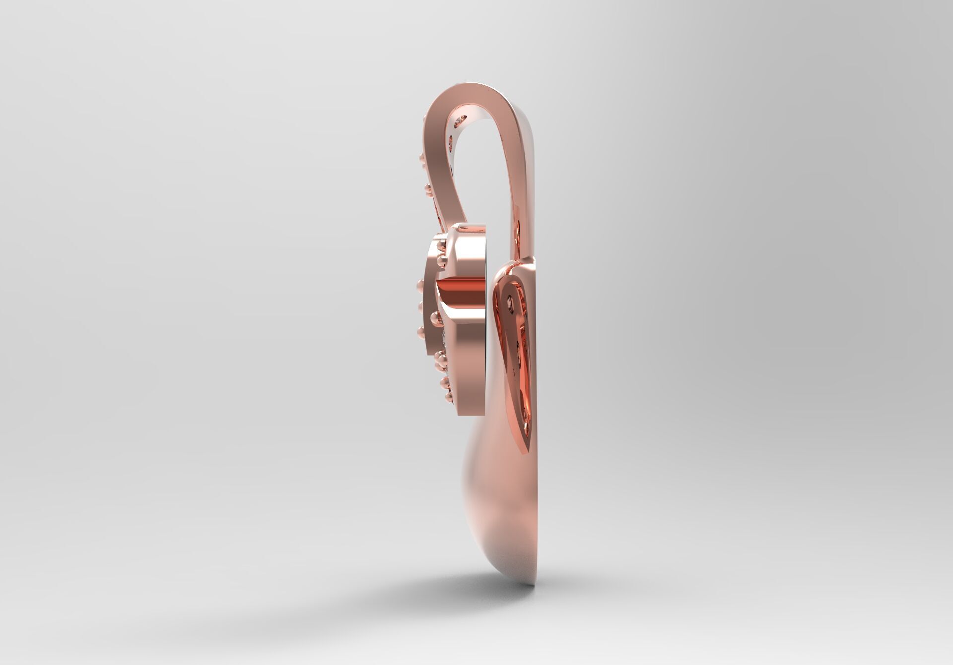 pear jewellery pendant jp0166 3D print model_22