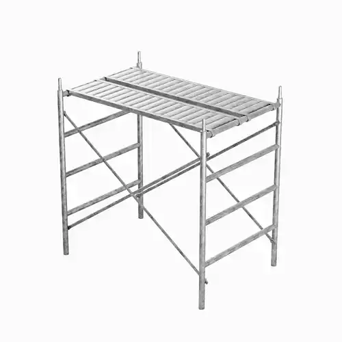 Metal Scaffolding Construction 01