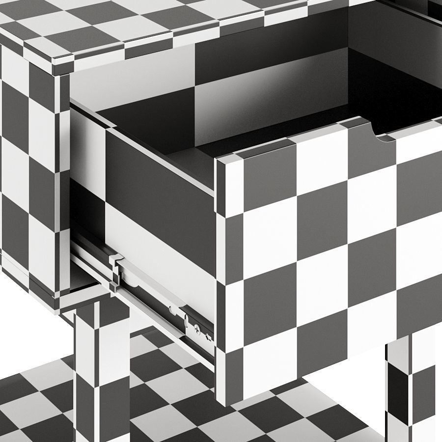 Nightstand 002 3D model_9