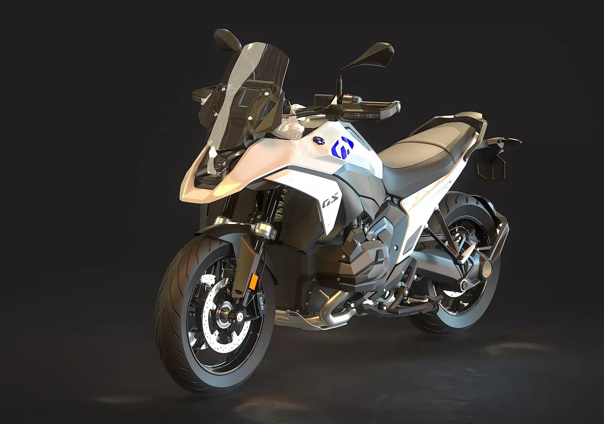 Motorcycle R 1300 GS 2024 3D model_0