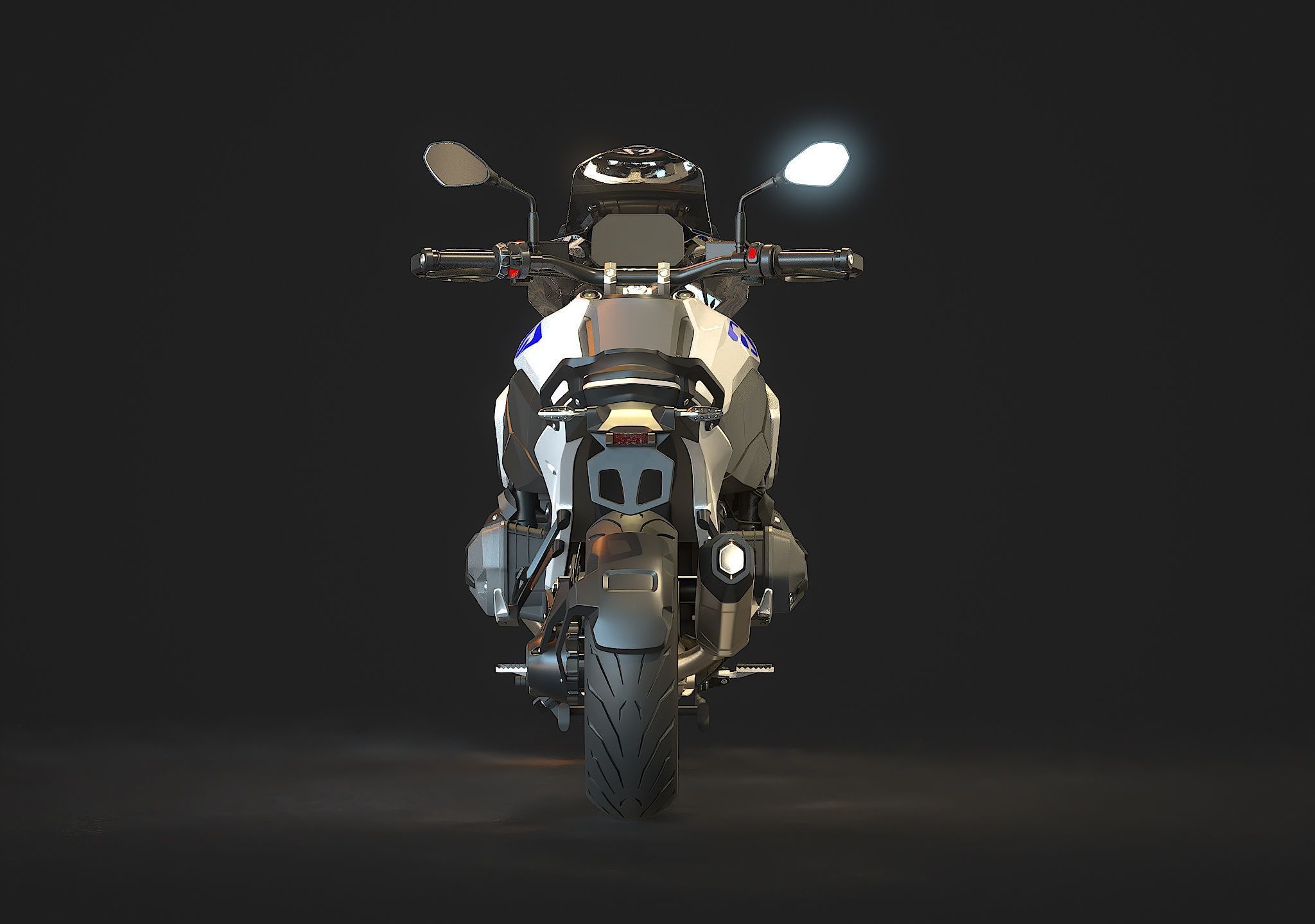 Motorcycle R 1300 GS 2024 3D model_6