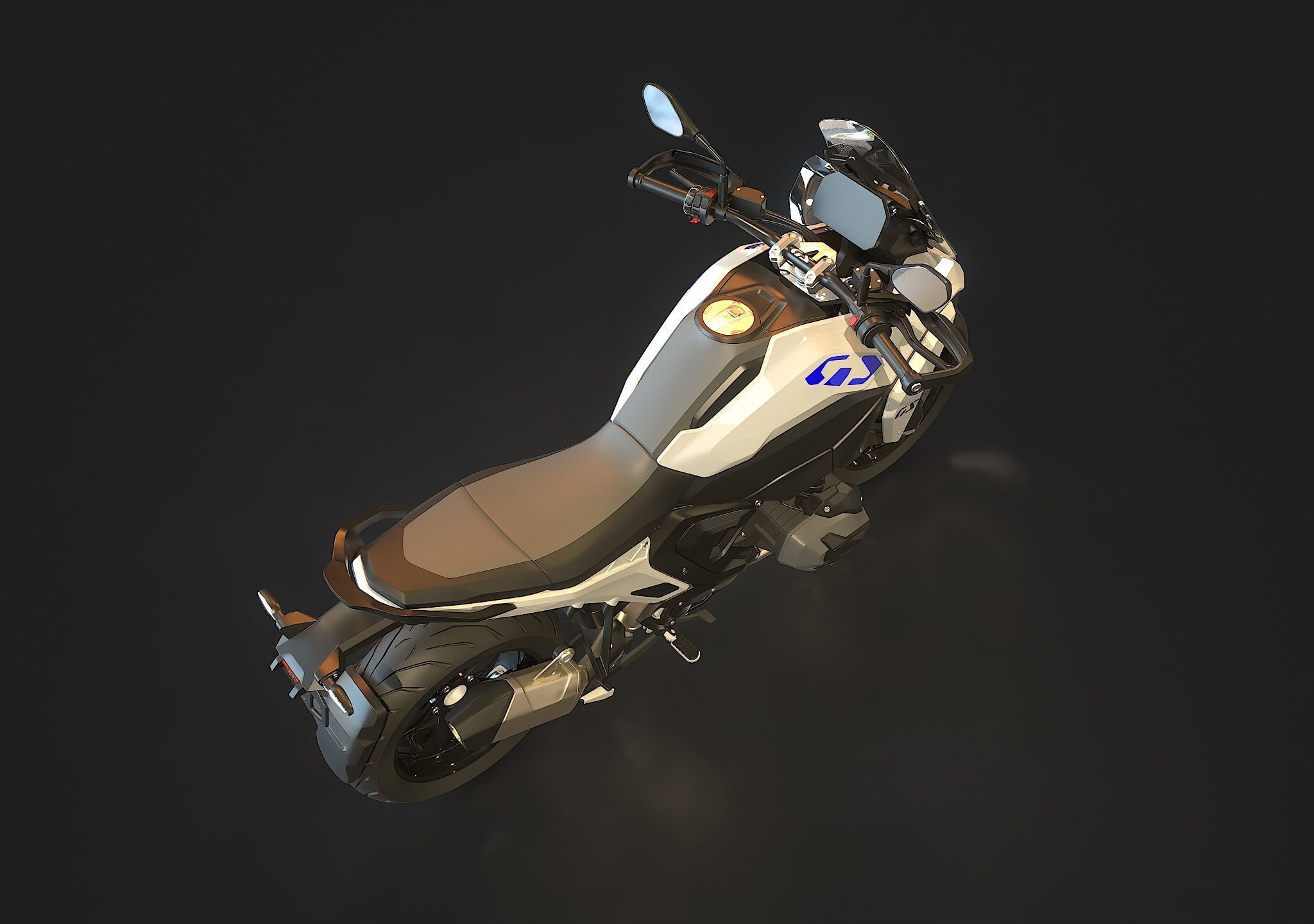 Motorcycle R 1300 GS 2024 3D model_3
