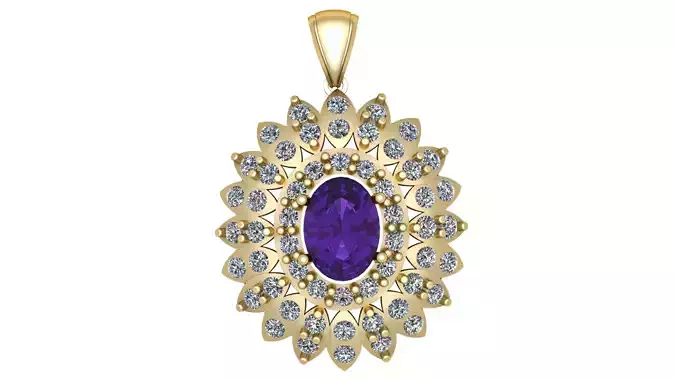 JULIA PHARO PENDANT 3D PRINTABLE MODEL