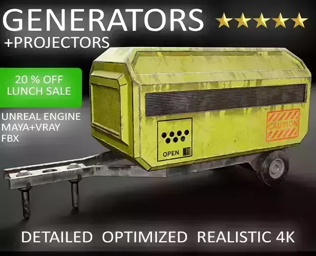 Generators and Projectors By JVAD3D