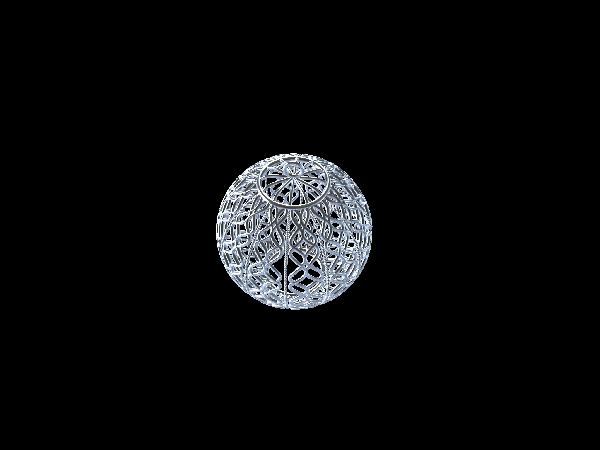 Christmas Tree Ball Decoration 3D print model_5