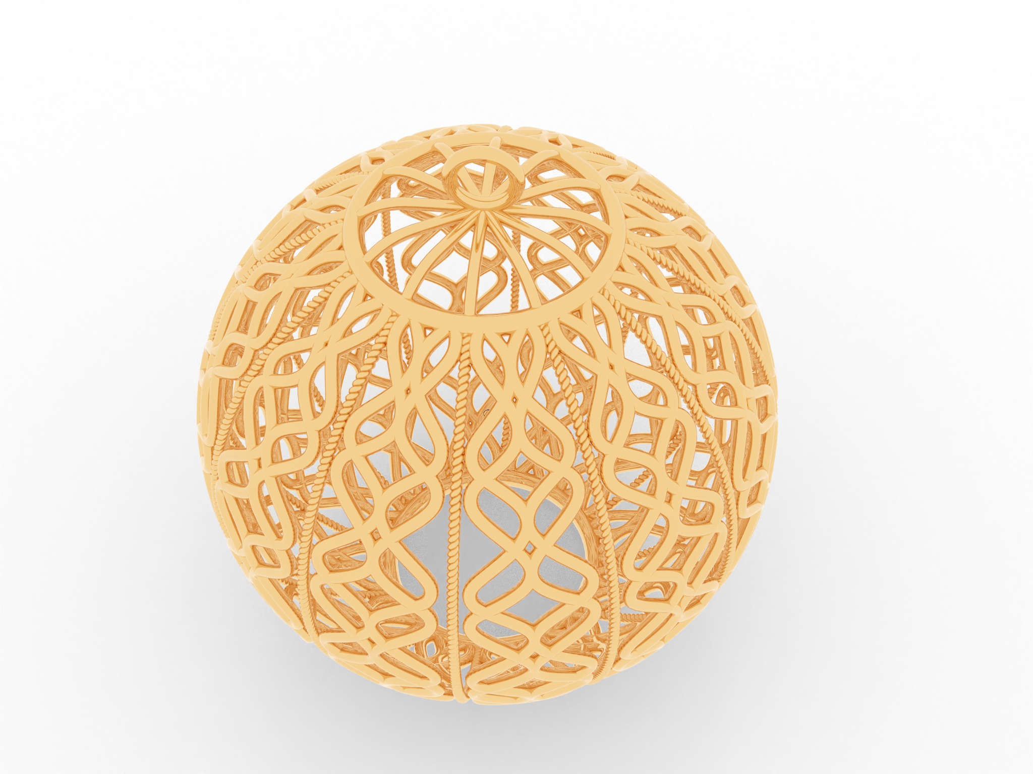 Christmas Tree Ball Decoration 3D print model_2