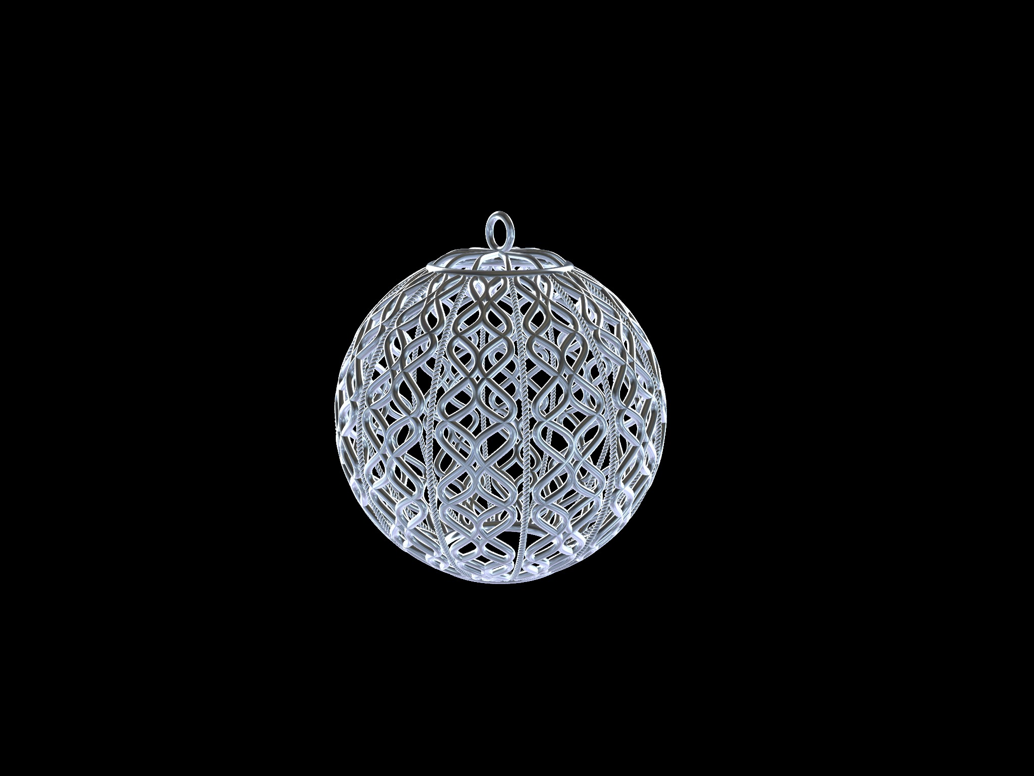 Christmas Tree Ball Decoration 3D print model_6
