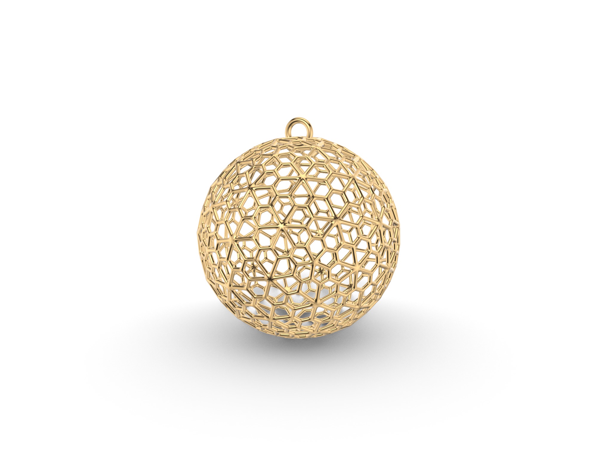 Christmas Tree Ball 3D print model_6