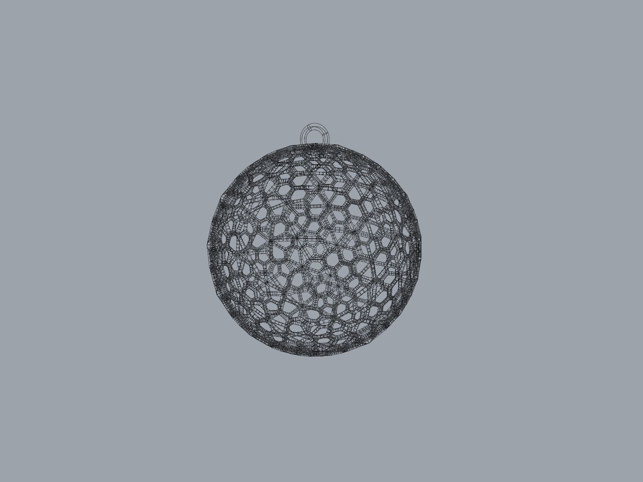 Christmas Tree Ball 3D print model_7
