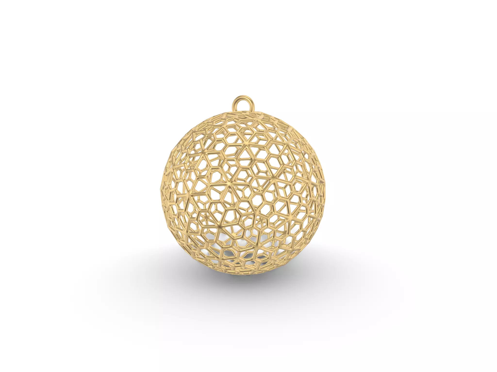 Christmas Tree Ball 3D print model_0