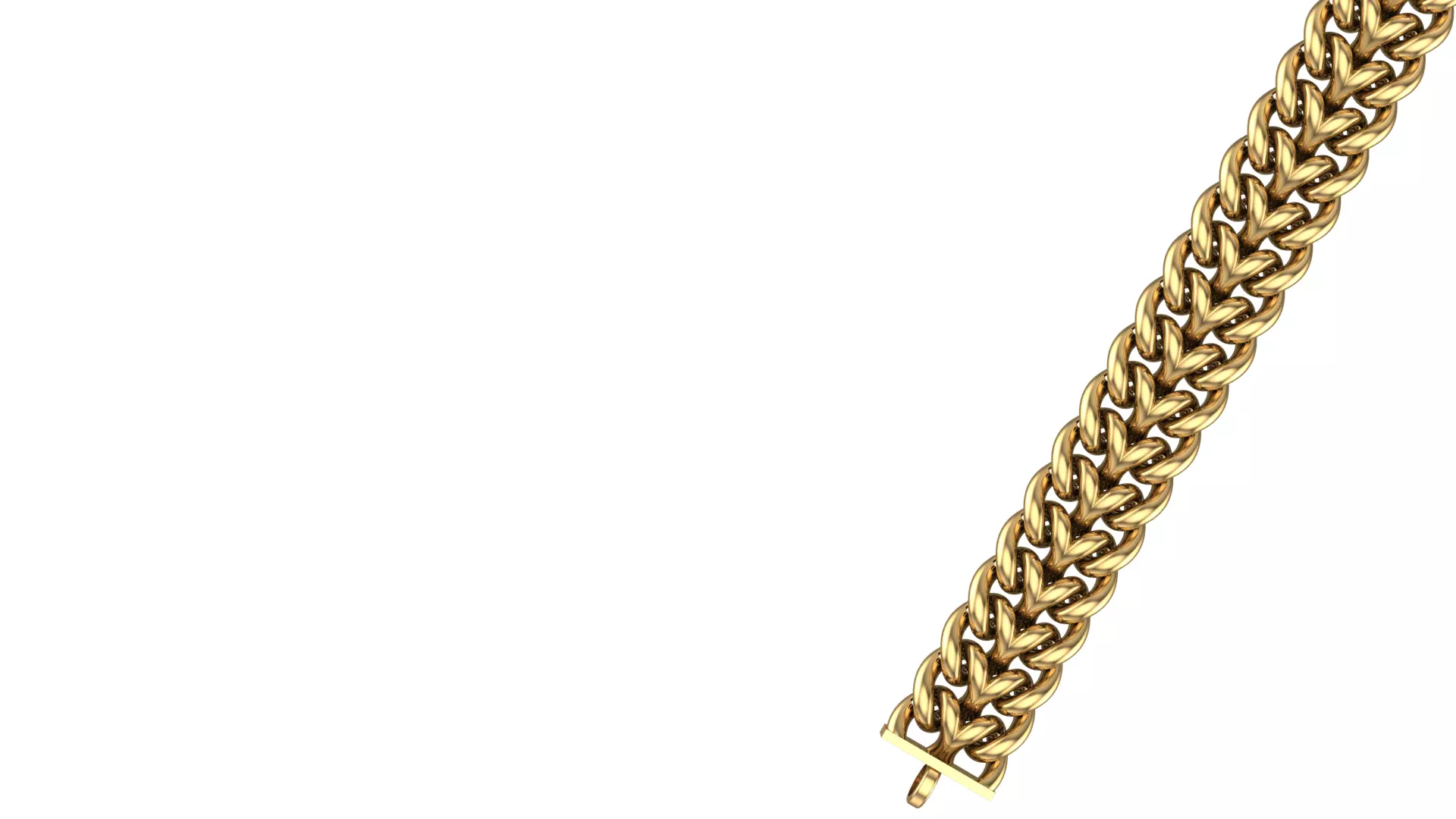 3d chain 19 cm 3D print model_0