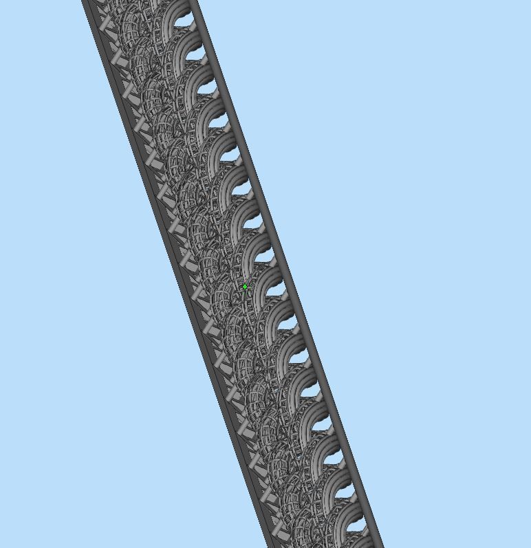 3d chain 19 cm 3D print model_2