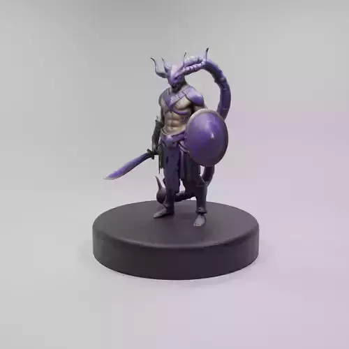Scorpion Warrior 3D Model  Fantasy Game Character