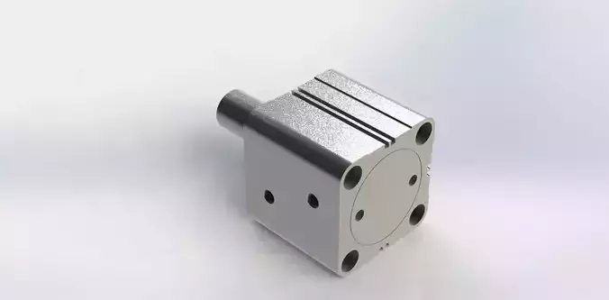 Cilindro Pneumatico Fluidvix CHKDB100-40 Pneumatic Cylinder