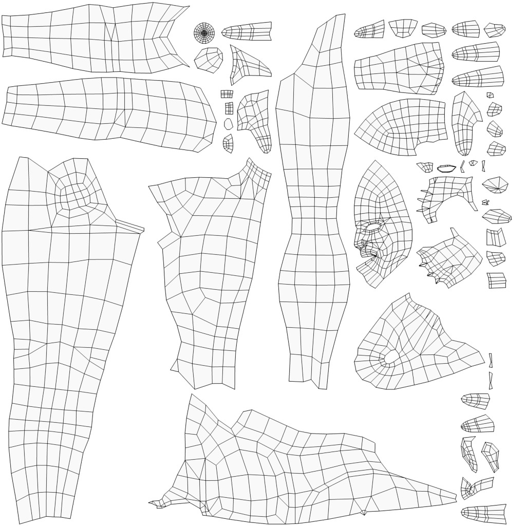 Anime Boy 0 99m basemesh Low-poly 3D model_19