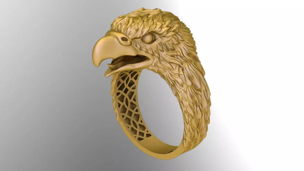 eagle ring 3D print model