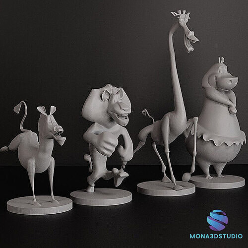 MADAGASCAR COLLECTION 3D print model