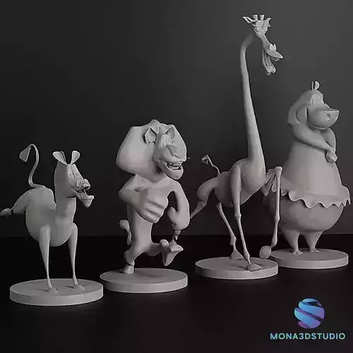 MADAGASCAR COLLECTION 3D print model