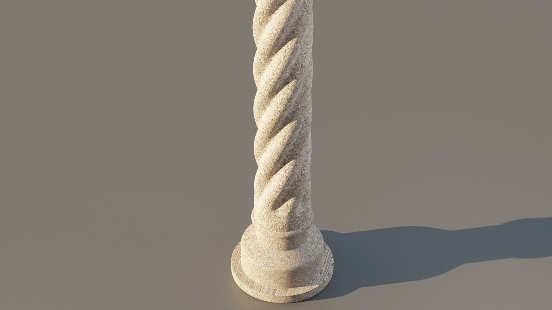 Twisted Coloumn 3D model_2