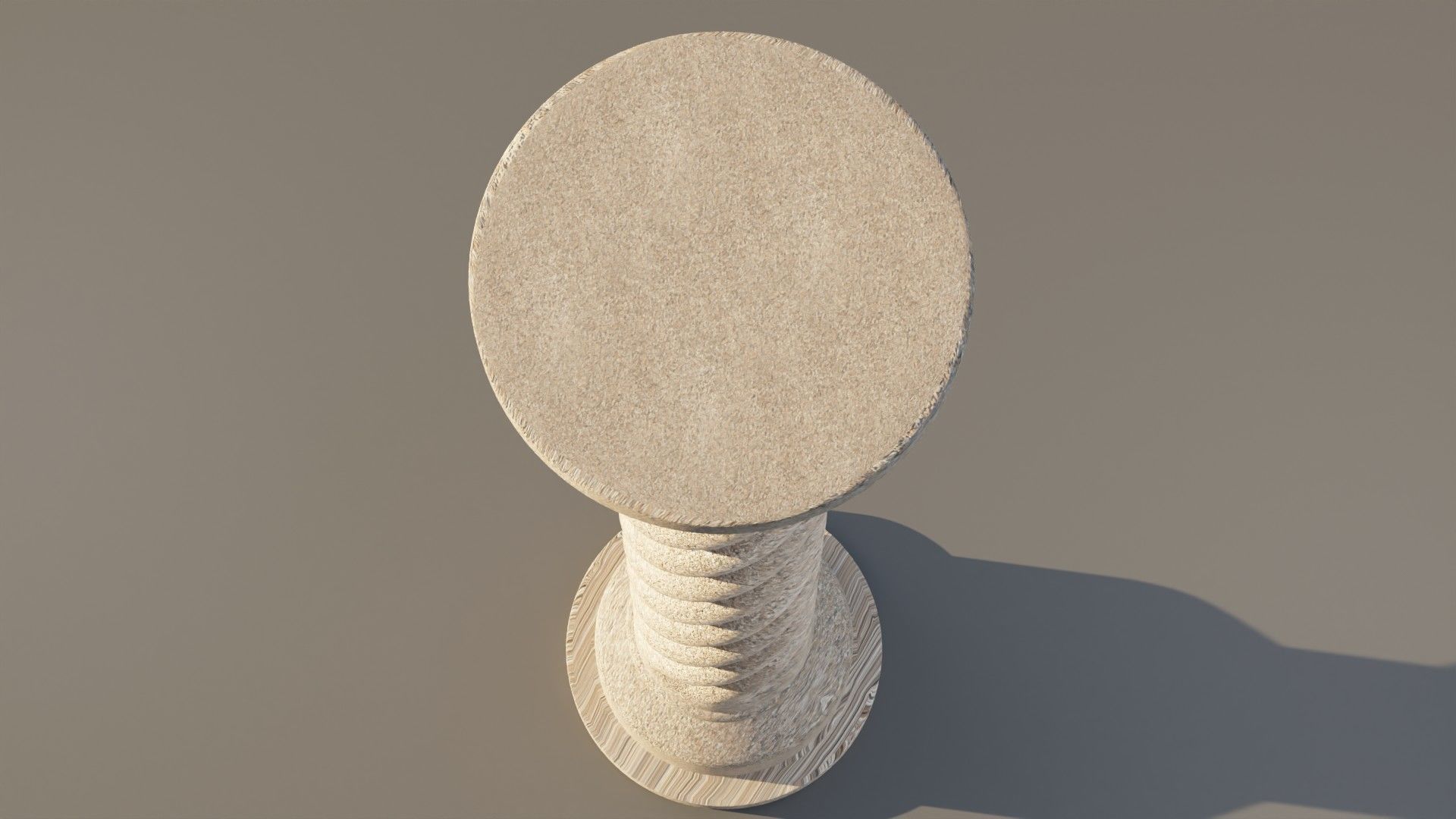 Twisted Coloumn 3D model_3