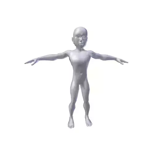 Anime Boy 1 36m basemesh