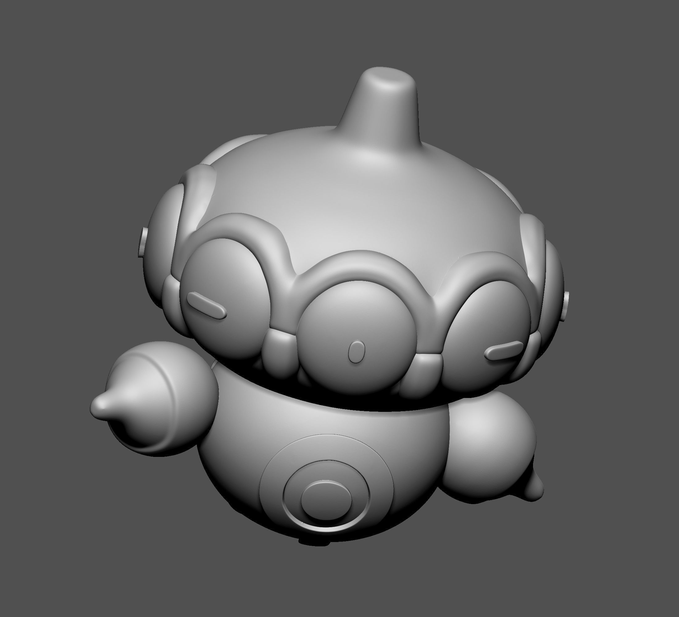 Pokemon - Claydol wih 2 poses 3D print model_5