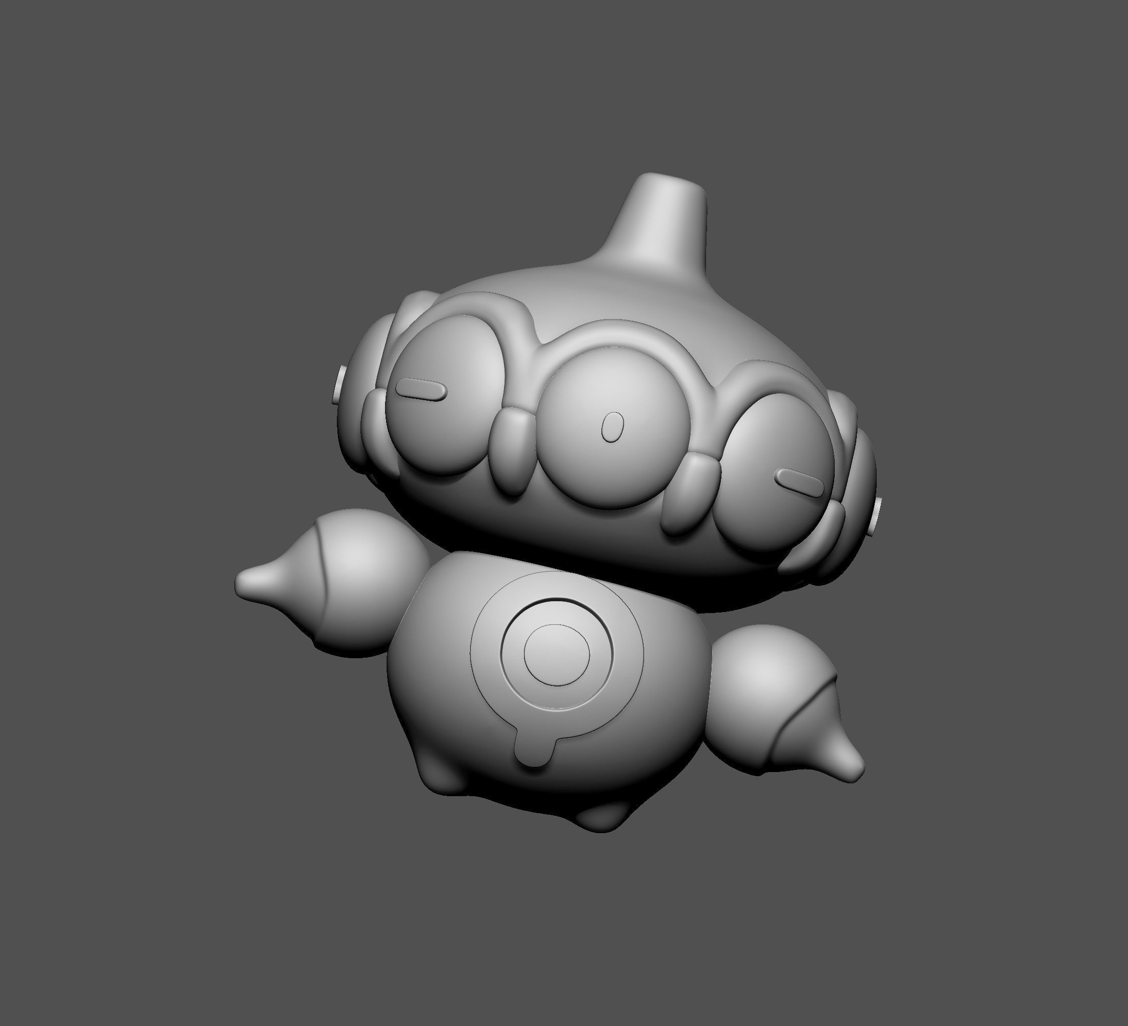 Pokemon - Claydol wih 2 poses 3D print model_1