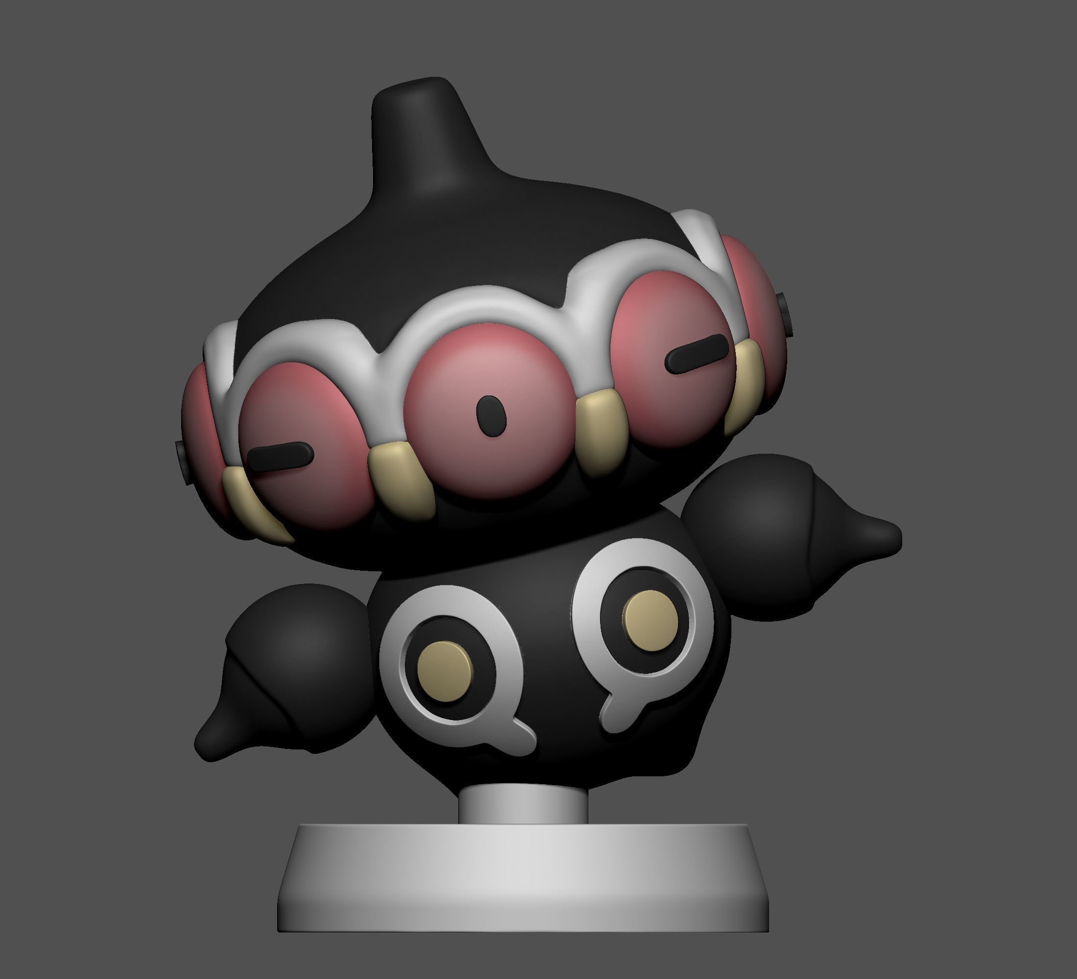 Pokemon - Claydol wih 2 poses 3D print model_6