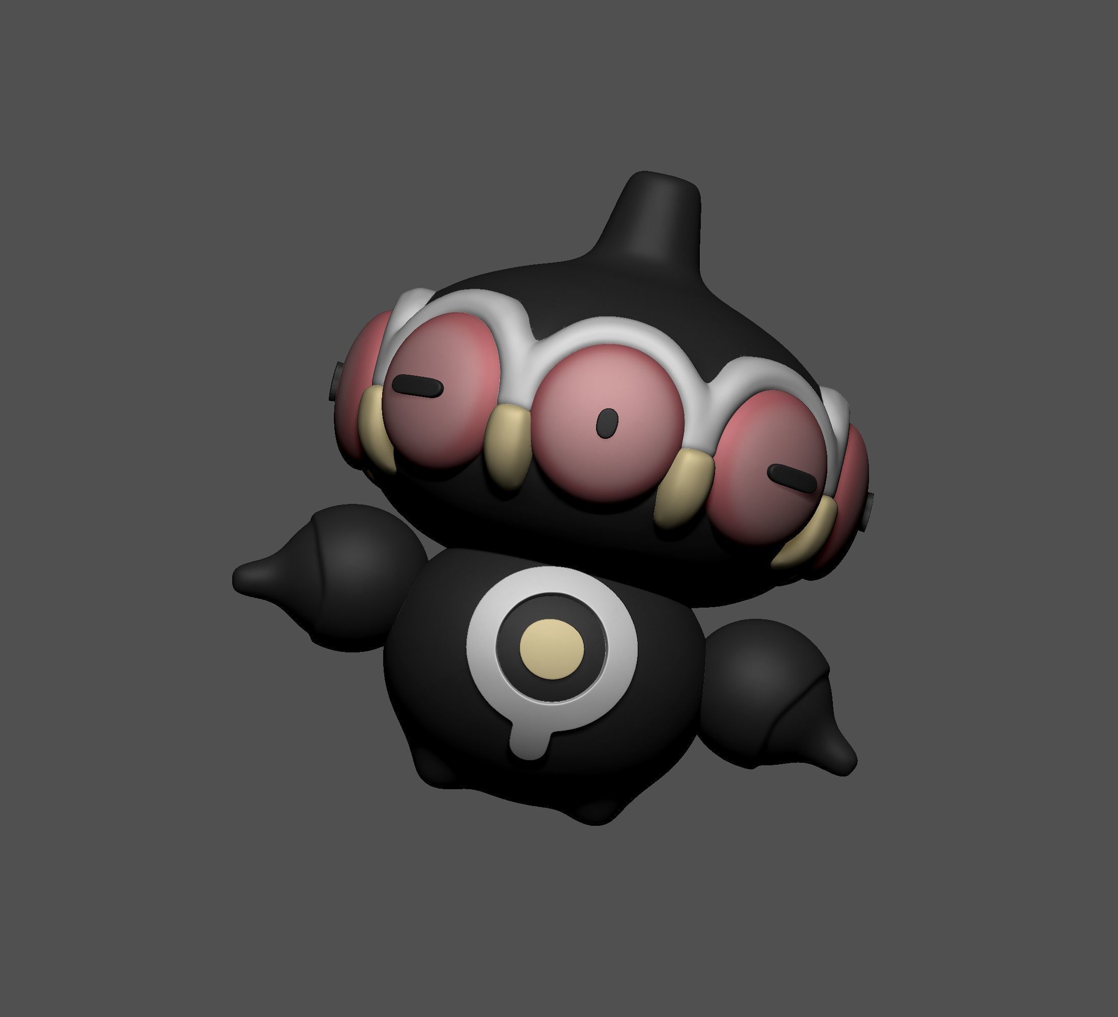 Pokemon - Claydol wih 2 poses 3D print model_2