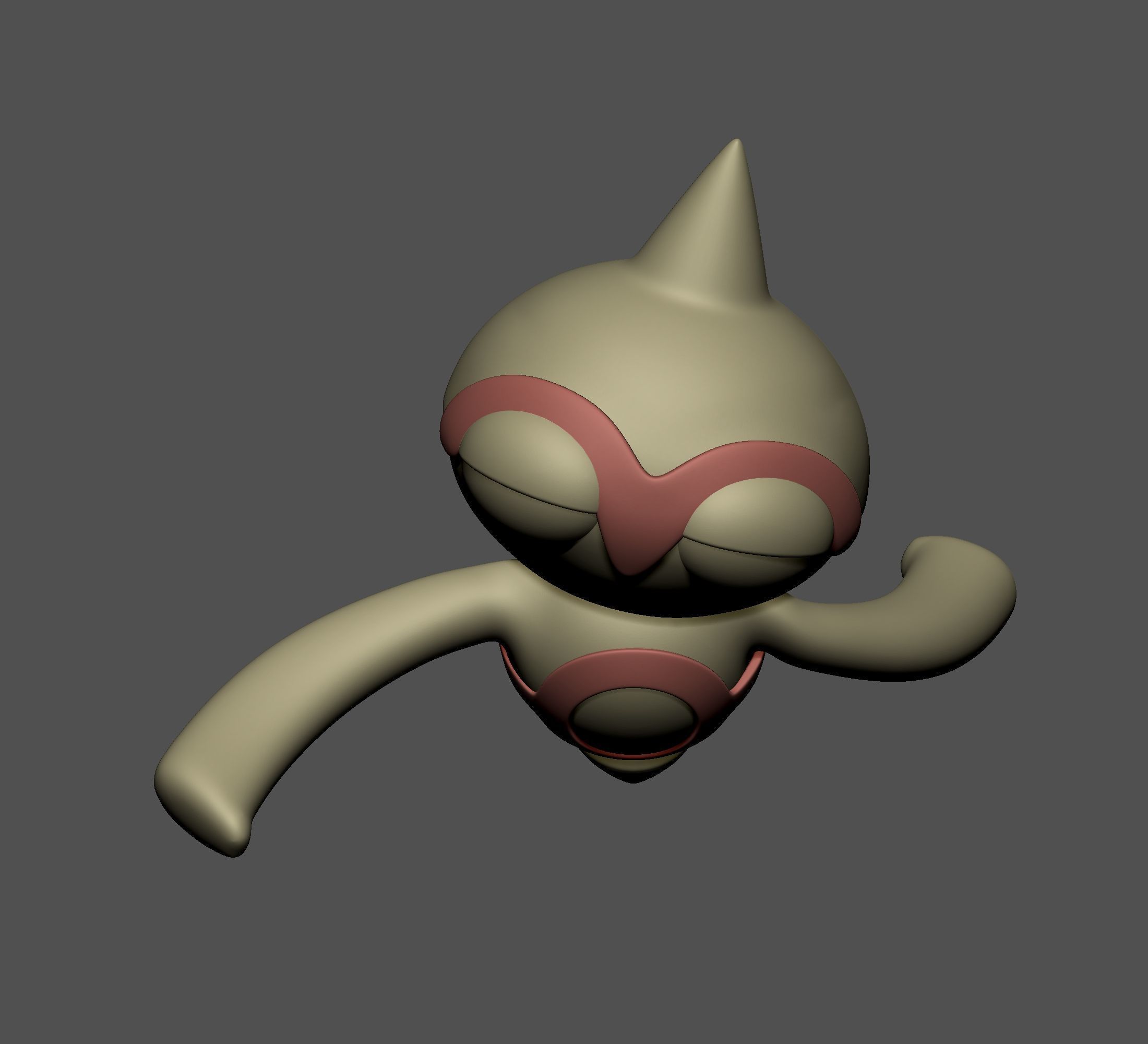 Pokemon - Baltoy and Claydol 3D print model_2