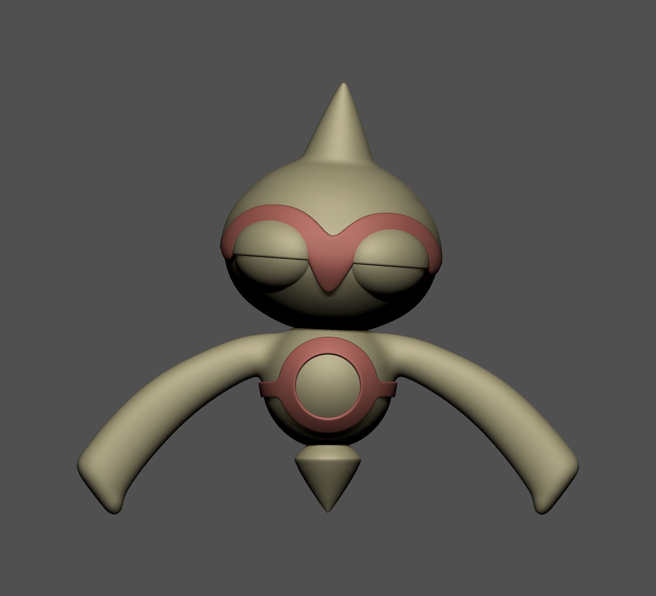 Pokemon - Baltoy and Claydol 3D print model_3