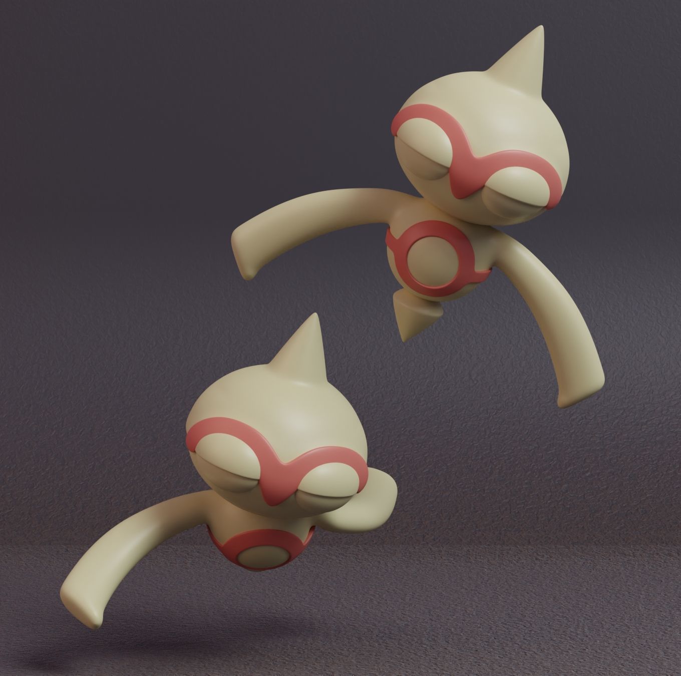 Pokemon - Baltoy and Claydol 3D print model_1