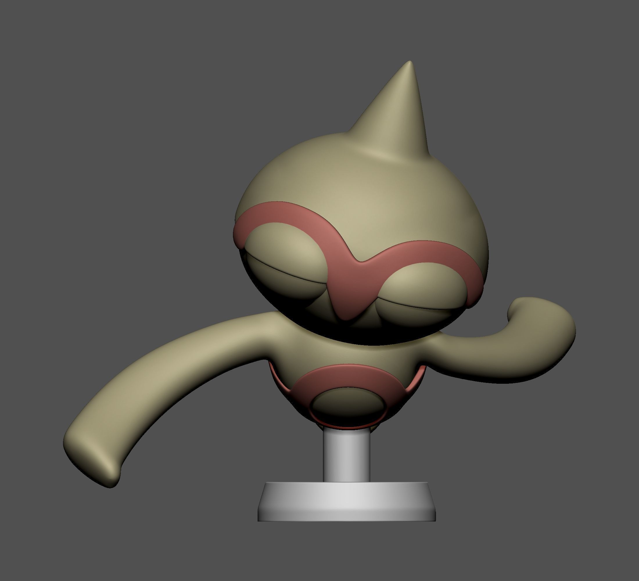 Pokemon - Baltoy and Claydol 3D print model_11