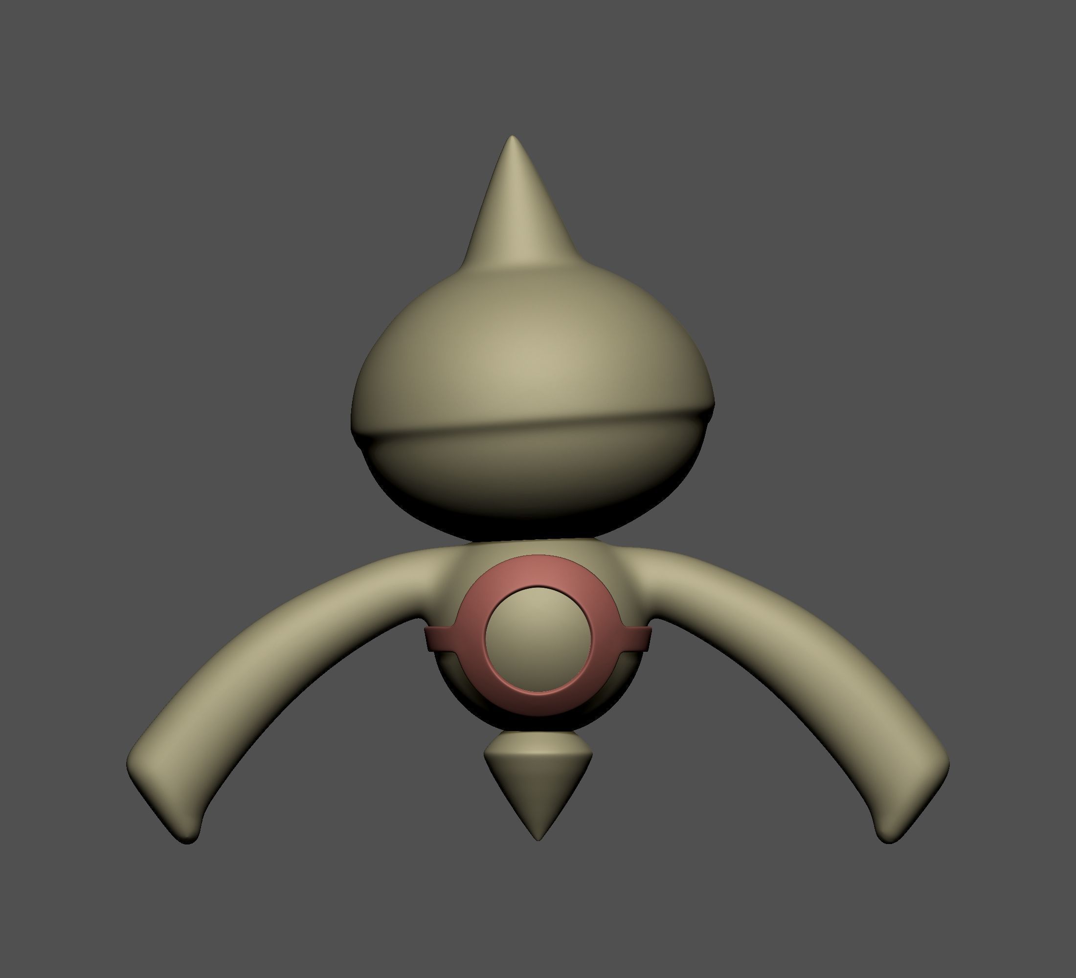 Pokemon - Baltoy and Claydol 3D print model_5