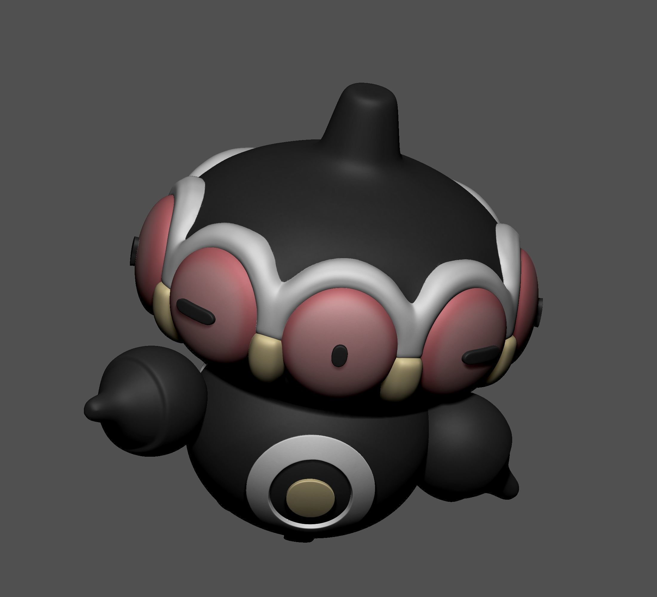 Pokemon - Baltoy and Claydol 3D print model_13