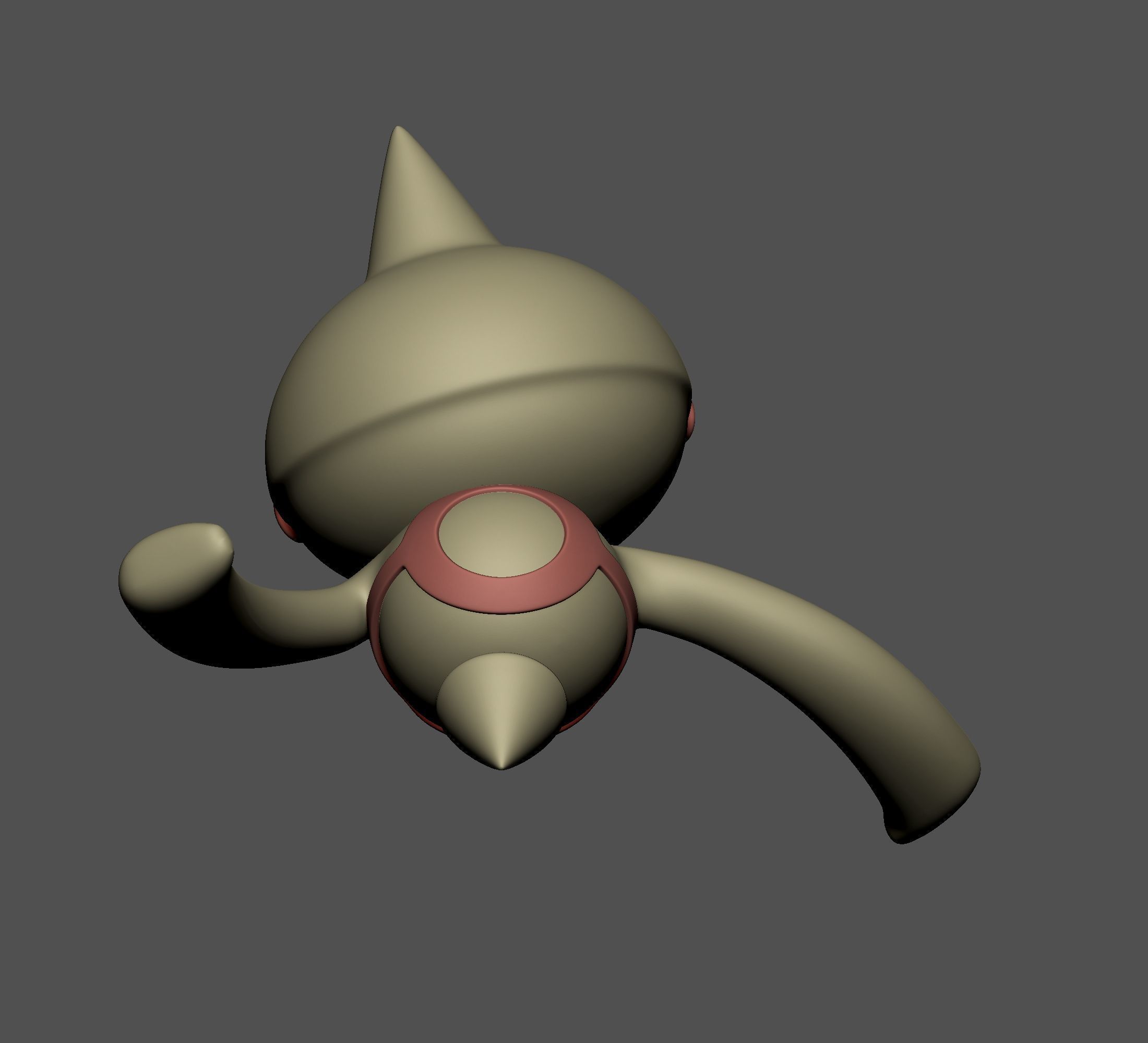 Pokemon - Baltoy and Claydol 3D print model_9