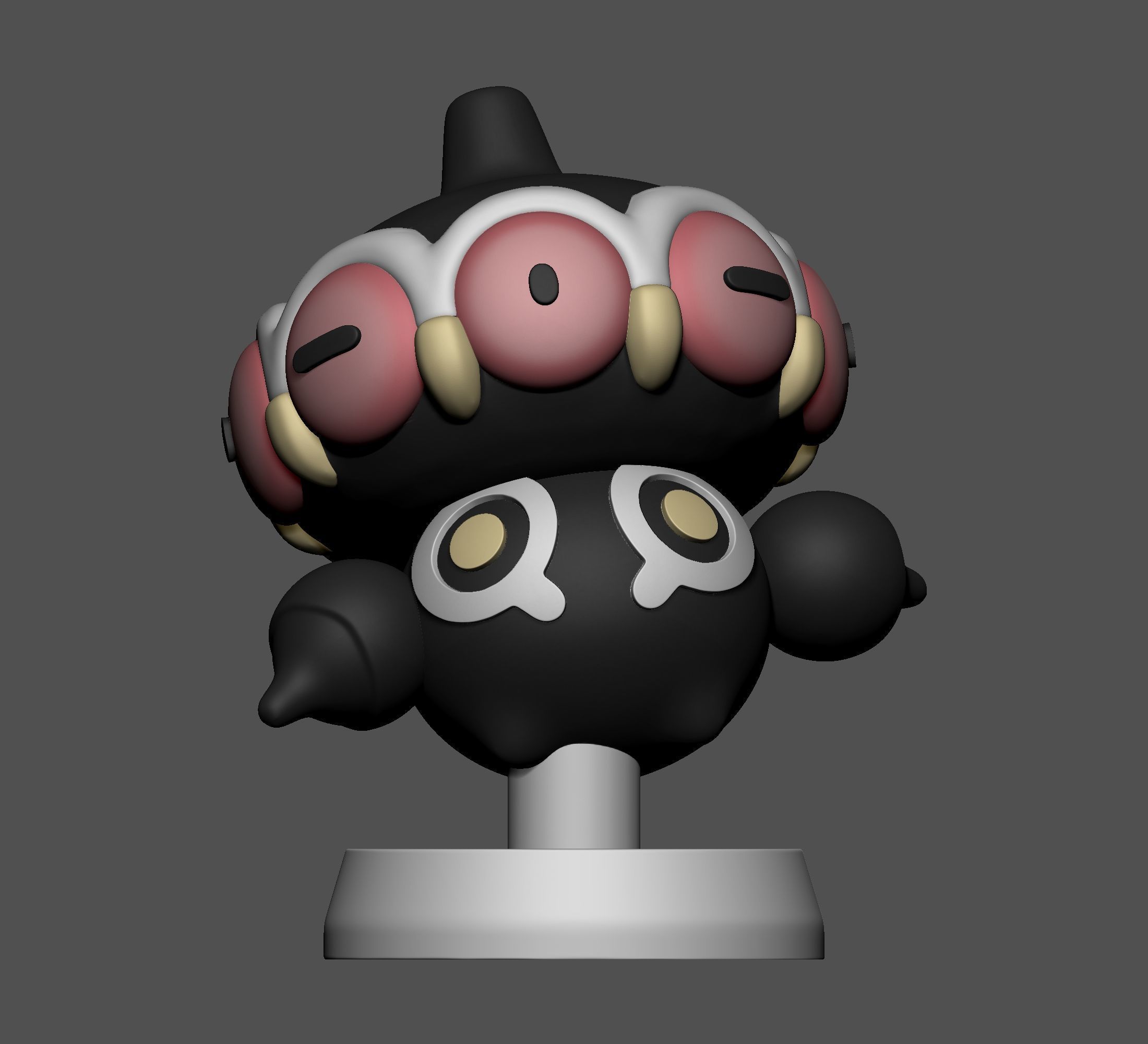 Pokemon - Baltoy and Claydol 3D print model_16